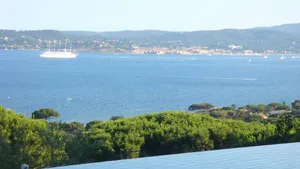 Image of Luxury Provencal villa in Sainte Maxime, stunning view of sea and St. Tropez Poo