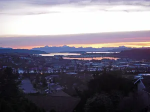 Image of 'Harbor View Grand'—Grand View, Home, Hot Tub, Sauna, and Concert Grand Piano.