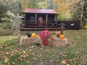 Image of Clean & cozy couples cabin close to the Porcupine mountains~Rustic yet modern