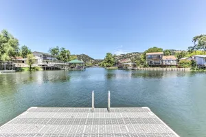 Image of Wine Country Oasis w\/ Waterfront Terrace & Dock!