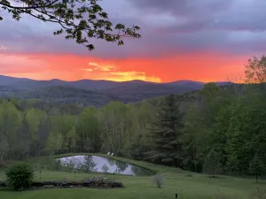 Image of Tranquility and Serenity in the Mountains