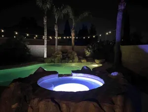 Image of Relaxing Pool and Spa Beautiful NW Bakersfield