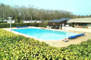 Image of Mobil home with pool in Dinard