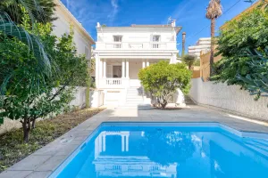 Image of Stylish Art Deco villa near the sea 4 Bdrs Pool and garage