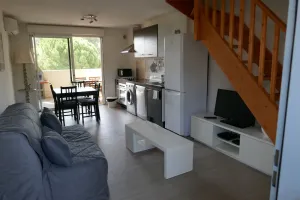Image of T2 apartment, 40 m2, fully air-conditioned, 350 m from the beach. Private parking