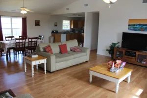 Image of Water Front Beach House on the Bay, Boat Launch, WiFi with Great Sunset Views
