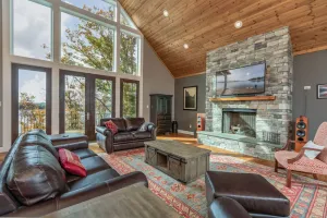 Image of Spacious new home on main lake with stunning views and convenient location