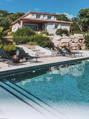 Image of Large house nestled in the heart of the Corsican maquis, quiet and not overlooked.