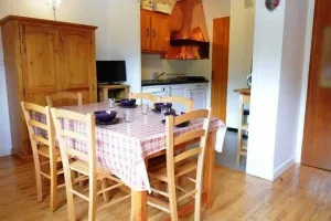 Image of 200m from resort center, Ground floor, balcony, parking, tv, 40m², Le Grand Bornand