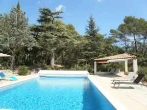 Image of Air cond. panoramic view, 12x6 swimming pool, diving board, on 2 hectares, quiet
