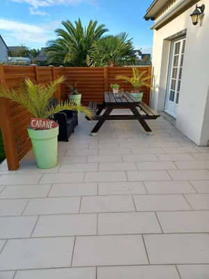 Image of Contemporary house on fully enclosed garden
