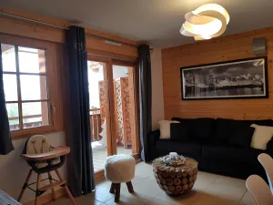 Image of CRYSTAL CHALET APPT 52 M2 magnificent view of the Vallée Blanche, ski-in ski-out.