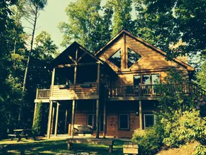 Image of Watauga Lake Home! Hot tub, kayaks, Slip access & Mountain View!