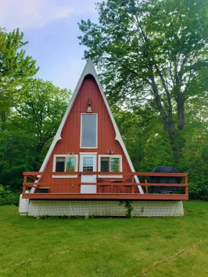 Image of The Gnome Home Cottage located near white mountain NH