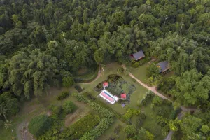 Image of Lillypads Red Cottage - Rainforest Tranquility