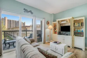 Image of Bethany Beach Inn suite close to beach with free WiFi, central AC, & balcony