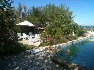 Image of holiday park vines pool jacuzzi sauna steam room in beautiful park