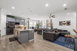 Image of City Escape: Contemporary Home Mins from Six Flags and Stadiums.