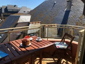 Image of Bright and quiet nest with terrace near beaches