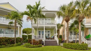 Image of Bright & Cheery Pool Front Home w\/ Optional Boat Slip at Anglers Reef Islamorada