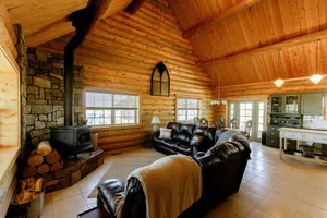 Image of Three Canyons - Entire Log Home With Mountain View!