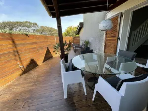 Image of Seignosse ocean, Villa Patio classified 3 * with wifi near beach, on the edge of forest with...