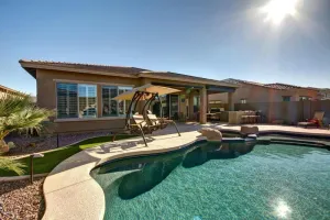 Image of Gated Golf Course community with beautiful backyard oasis!