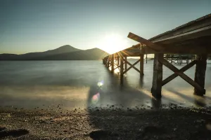 Image of Lakefront Cabin on Silverado Beach