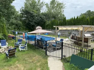 Image of Family Summer Oasis- pets allowed, near beaches, swimming pool, outdoor kitchen!