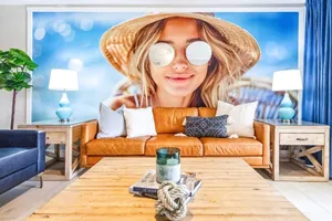 Image of Ground Level Located Right on the Beach with Large Heated Pool and Tennis Court