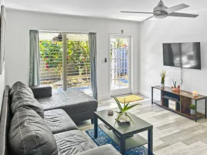 Image of Stylish & Cozy Escape near the Beach- Free Parking, Backyard, Private, BBQ