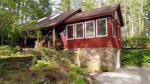 Image of Log style home 4 miles to Catamount with fitness room