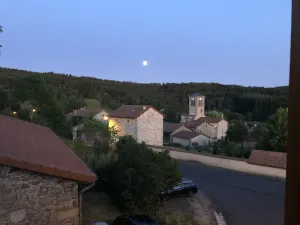 Image of House in beautiful village surrounded by woods and cycling