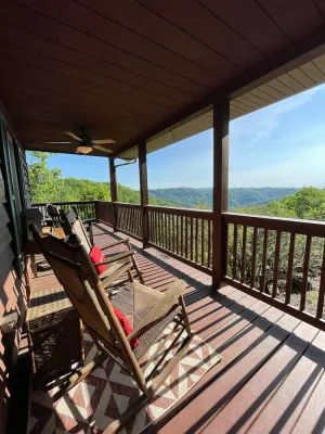 Image of Mountain Cabin with sunset VIEWs for Miles!  Close to Boone and Blowing Rock
