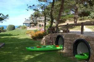 Image of Les Gabelous, sleeps 9, direct beach access and panoramic sea view