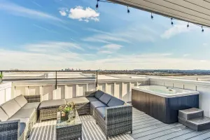 Image of Rooftop Views| Hot tub | Minutes to Honky Tonks