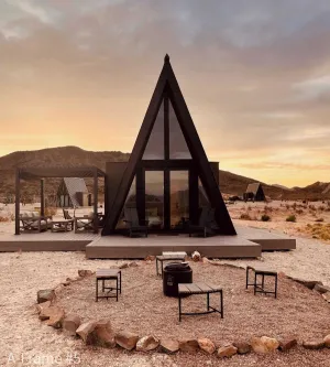 Image of Stardust Big Bend Luxury A-Frame#5 great views