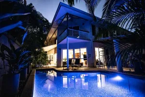 Image of Great family property with heated Pool - Walking distance to the beach and Macrossan Street.