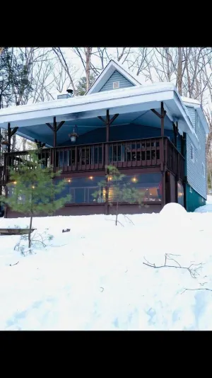 Image of Beautiful Lakefront Chalet in the Poconos!