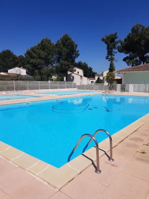 Image of Charming duplex in quiet residence with swimming pool