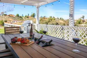 Image of 2 Patios, BBQ, Center Wine Country