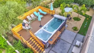 Image of House Rising ☀️ Villa w\/ mini-golf, pool and spa