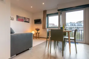 Image of Aparthotel ‘Le Fort Rouge’ in the historical heart of Tournai with splendid view