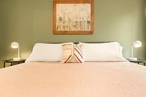 Image of Game Room♚King Bed ✩ Fenced Yard ✩ 8 Miles to Post and Pet Friendly