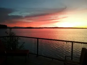 Image of Lakefront cottage with stunning views and plenty of sun.