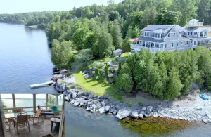 Image of Loza house adirondack screened-in porch unit lake front