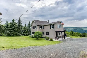 Image of Call of the Bluff: Pet friendly, rural home with amazing views of Keuka Lake!