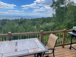 Image of Cottage view over Lake Superior