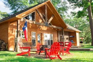 Image of Lakefront Cabin w\/Pier, Firepit & Pet-Friendly