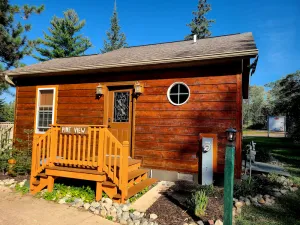 Image of Pineview Cabin at Bayview Cabin Resort on Picturesque Northwoods Lake in Wi.